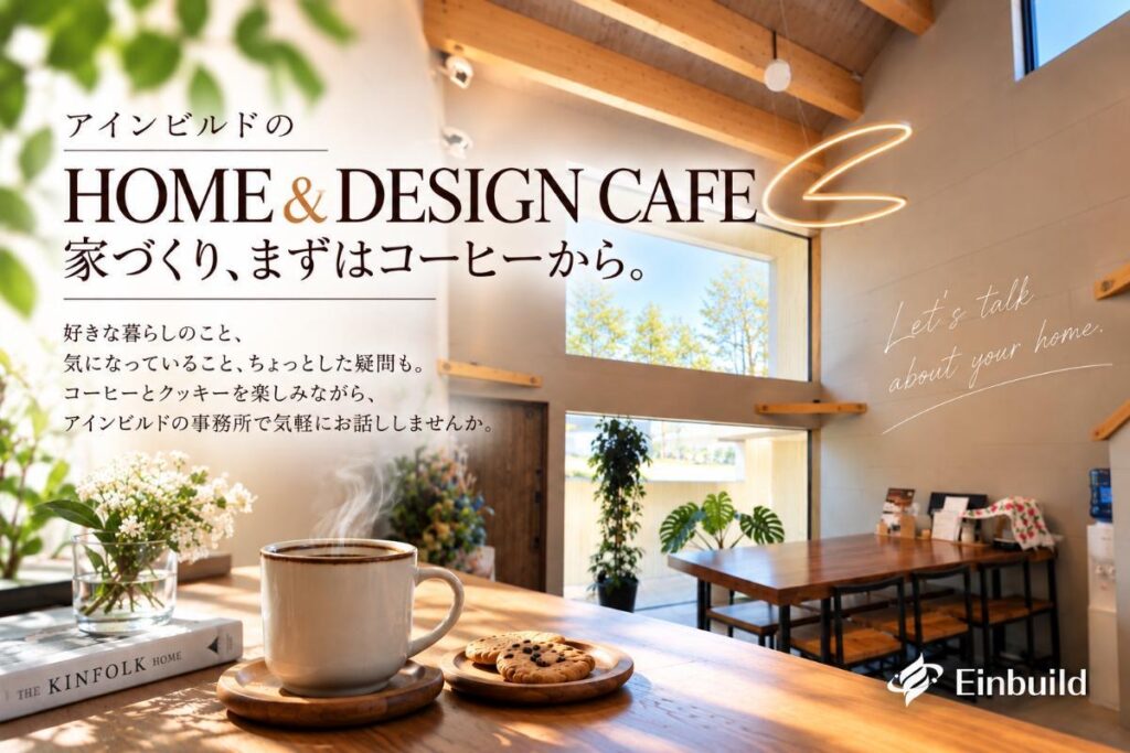 HOME & DESIGN CAFE  家づくり、まずはコーヒーから。